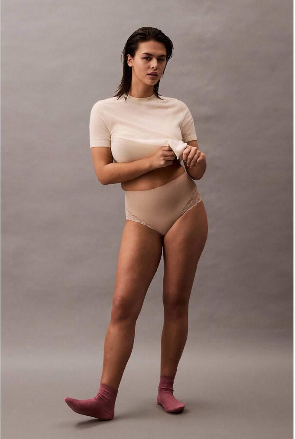 Calvin Klein corrigerende maxislip lichtbeige - Foto 3