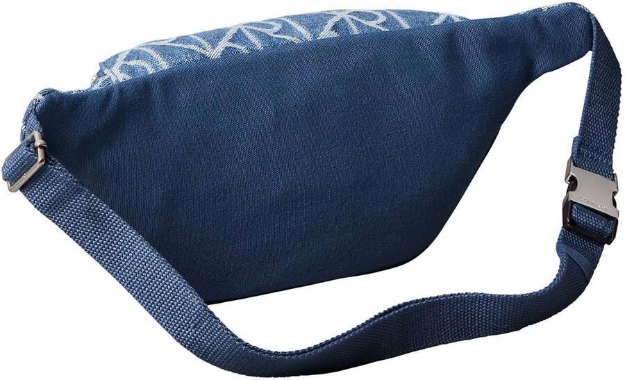 Calvin Klein denim heuptas met logoprint blauw - Foto 3