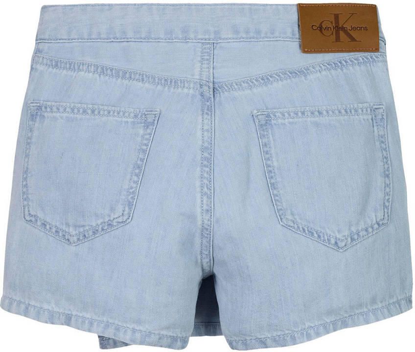 Calvin Klein denim spijkerrok light blue denim - Foto 2