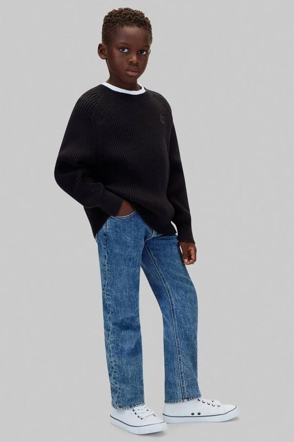 Calvin Klein gebreide sweater zwart - Foto 2