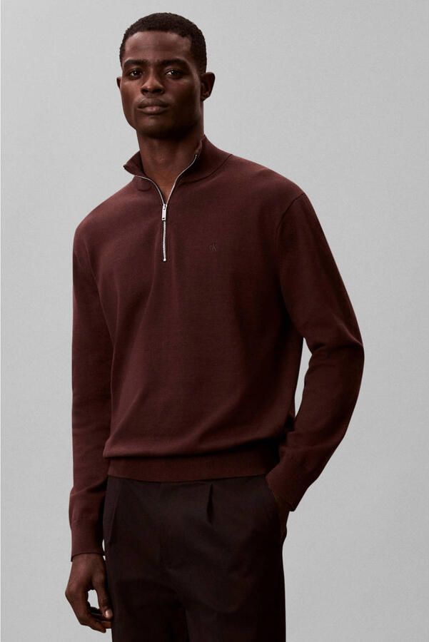 Calvin Klein gebreide trui bruin