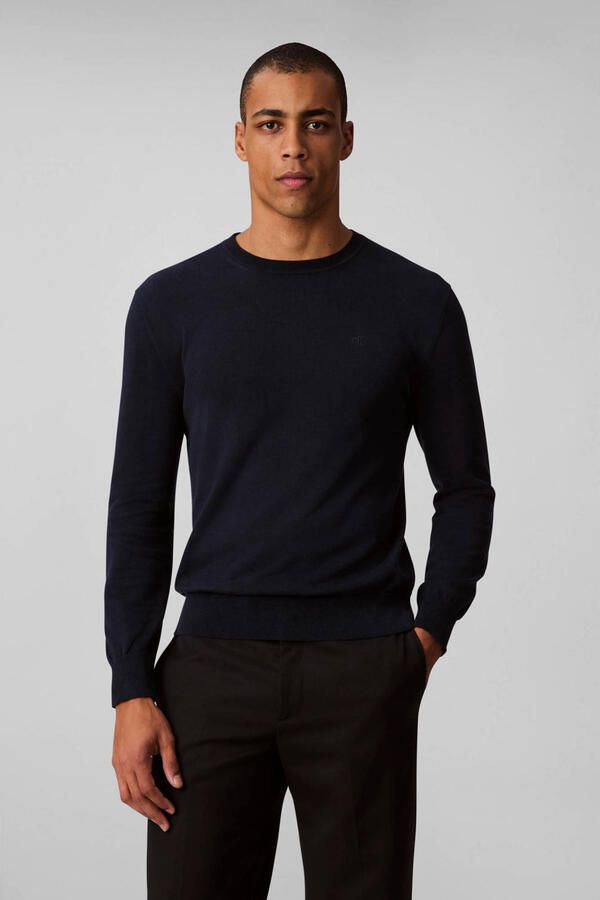 Calvin Klein Gebreide trui LS SUPIMA COTTON CREW 14GG - Foto 3