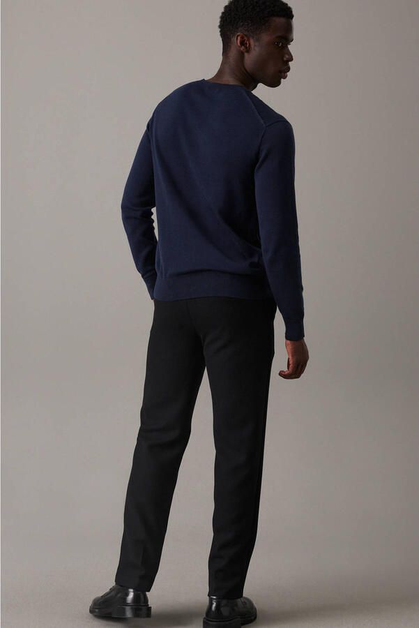 Calvin Klein Gebreide trui LS SUPIMA COTTON CREW 14GG