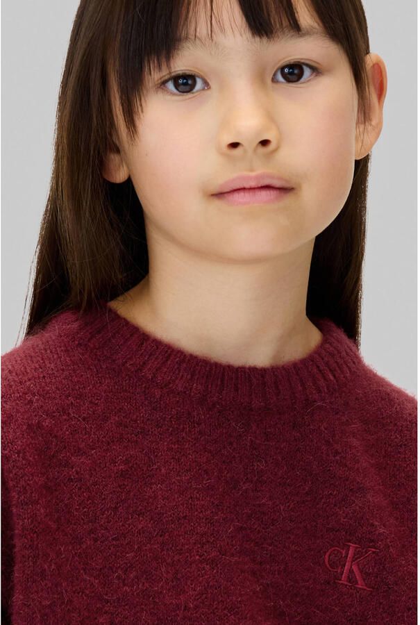 Calvin Klein Jeans Gebreide pullover met ribboorden - Foto 1