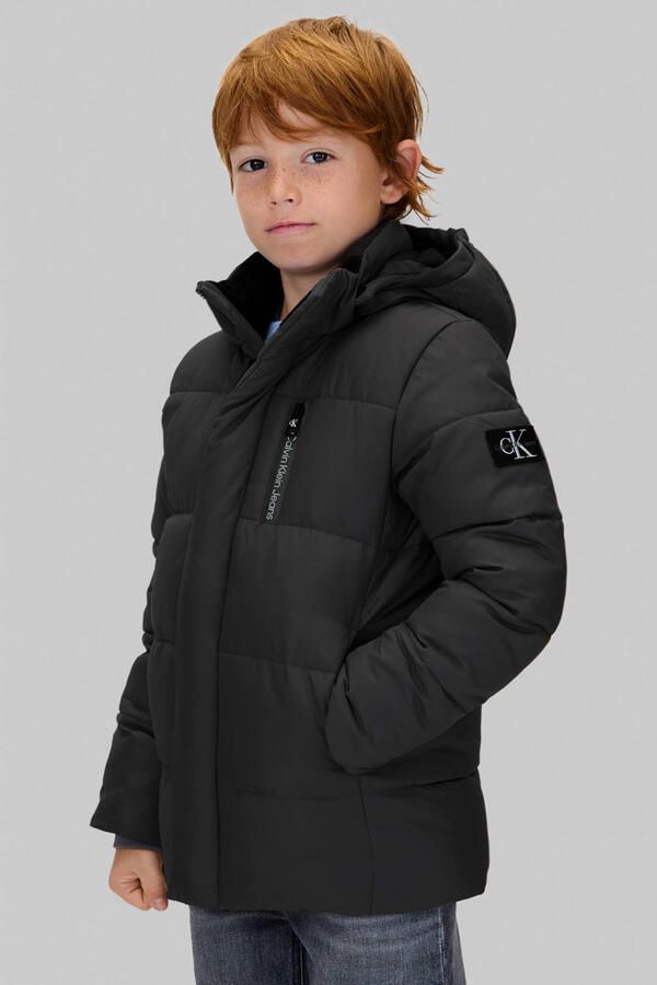 Calvin Klein Winterjack ESSENTIAL PUFFER JACKET voor kinderen tot 16 jaar en merklabel - Foto 3