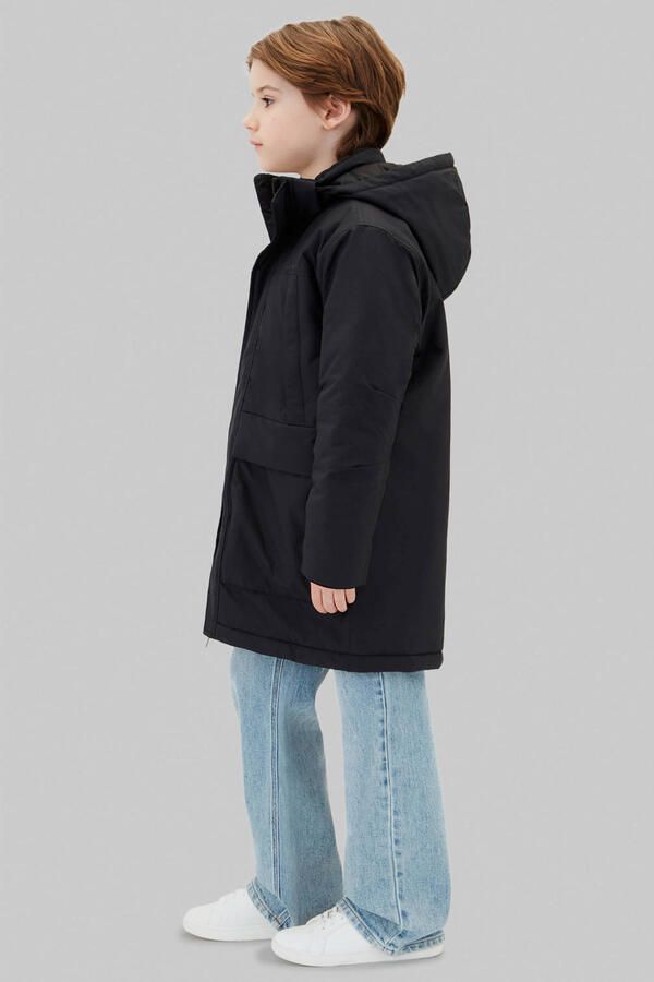 Calvin Klein gewatteerde winterparka zwart - Foto 3