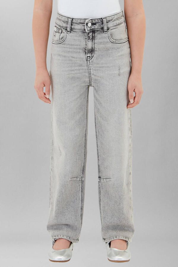 Calvin Klein high waist barrel jeans grijs