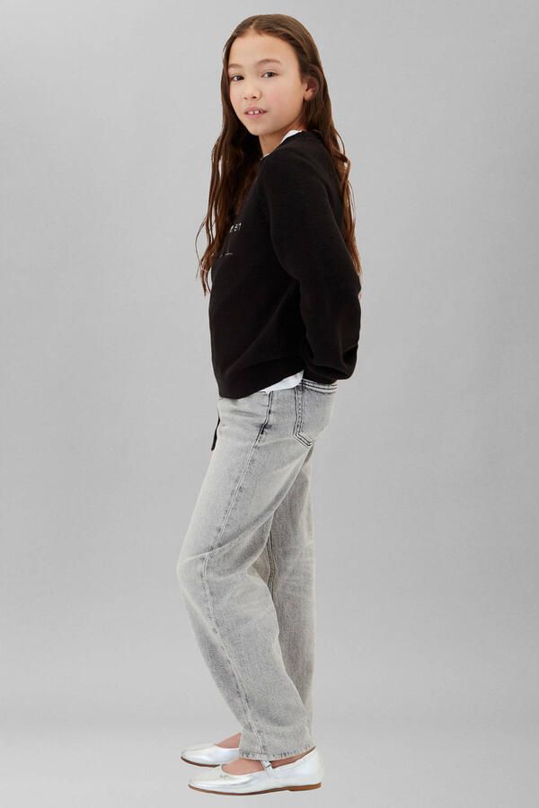 Calvin Klein high waist barrel jeans grijs - Foto 2