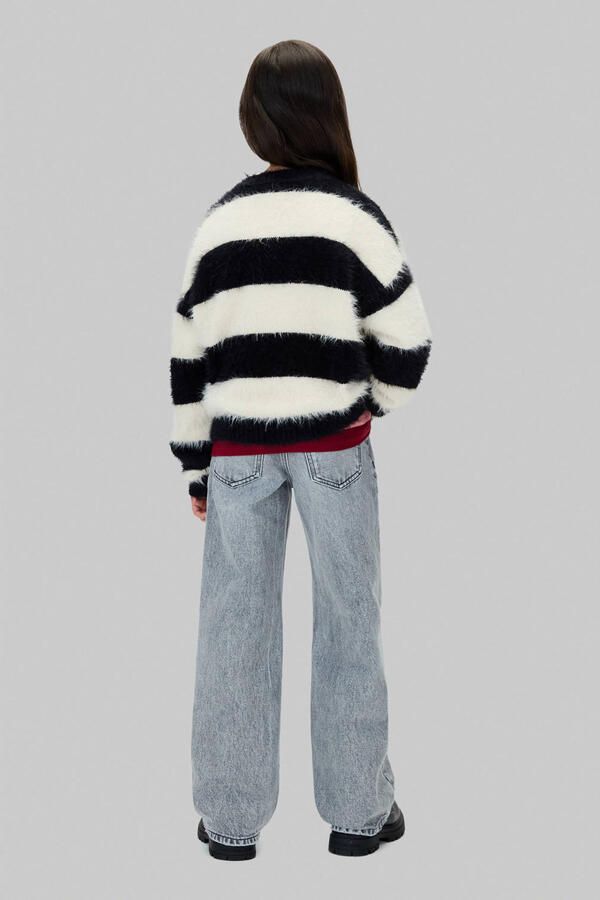 Calvin Klein high waist wide leg jeans grey denim - Foto 3