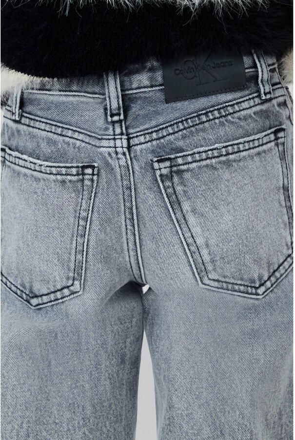 Calvin Klein high waist wide leg jeans grey denim - Foto 2