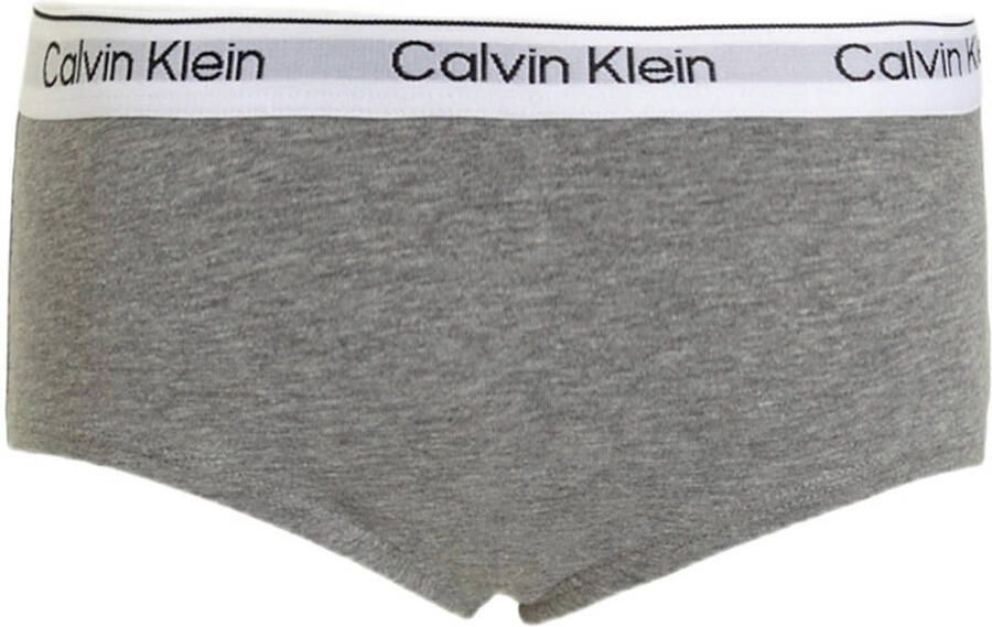 Calvin Klein hipster zalmroze grijs (set van 2) Slip Meisjes Stretchkatoen - Foto 3