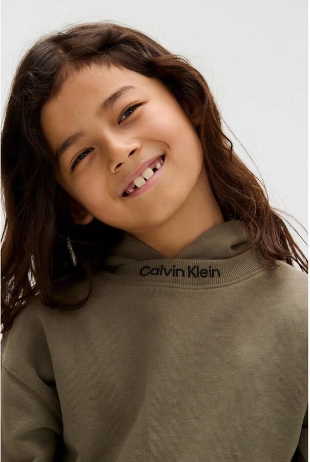 Calvin Klein hoodie donkergroen - Foto 2