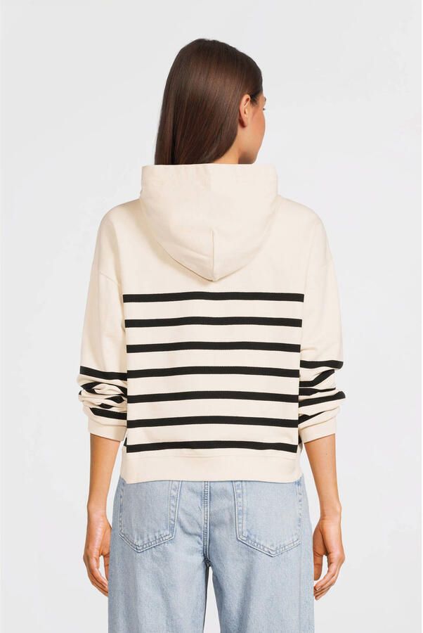 Calvin Klein Hoodie CK LOGO BOXY FIT STRIPES HOODIE voor kinderen tot 16 jaar met capuchon - Foto 3