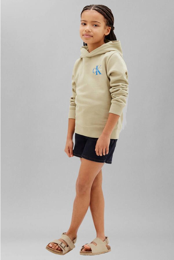 Calvin Klein hoodie met logo beige - Foto 2