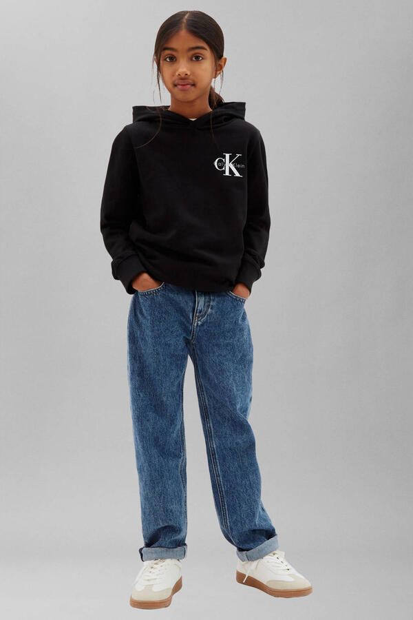 Calvin Klein hoodie met logo zwart - Foto 3