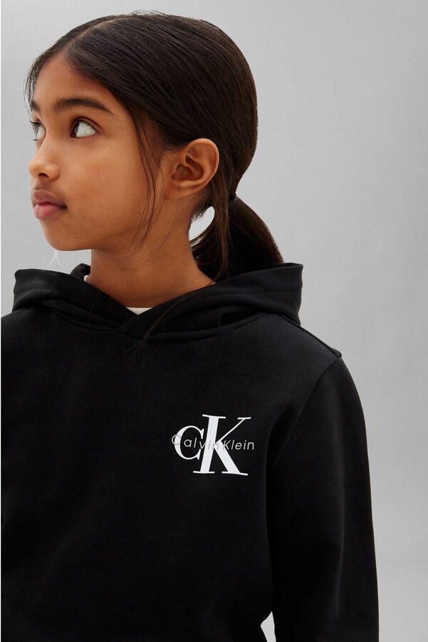 Calvin Klein hoodie met logo zwart - Foto 2