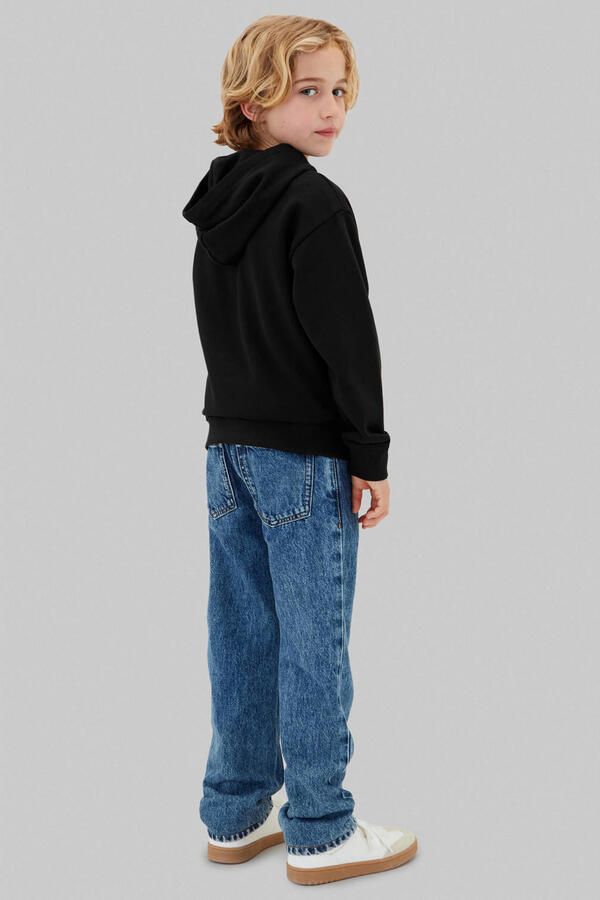 Calvin Klein hoodie met print zwart - Foto 2