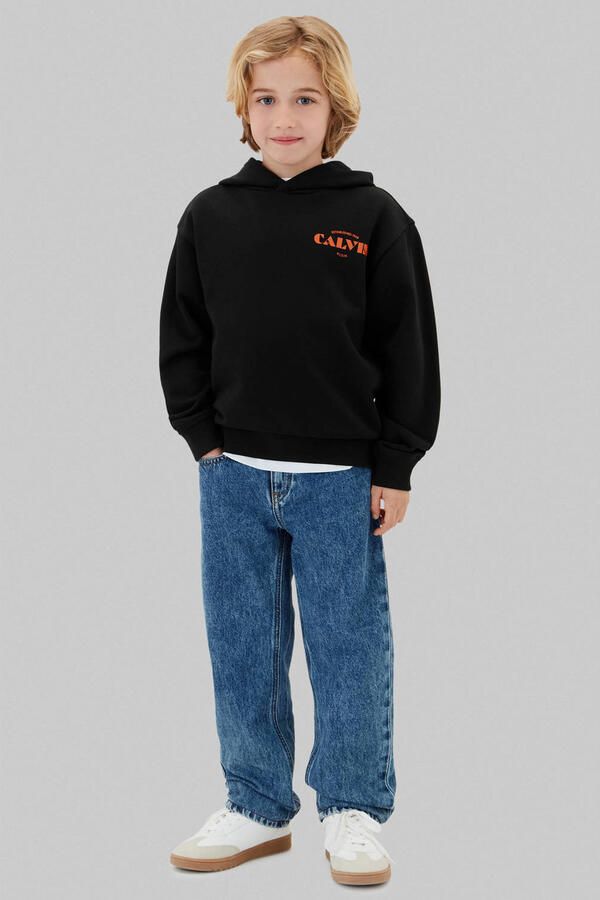 Calvin Klein hoodie met print zwart - Foto 3