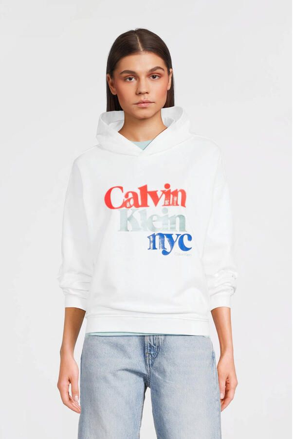 Calvin Klein Jeans Oversized hoodie met capuchon