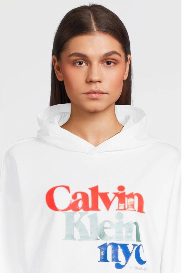 Calvin Klein Jeans Oversized hoodie met capuchon - Foto 2