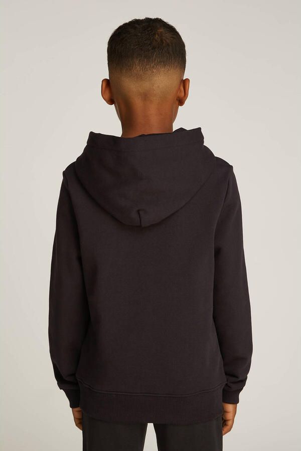 Calvin Klein Hoodie INST. LOGO REG. TERRY HOODIE voor kinderen tot 16 jaar en met logo-opdruk