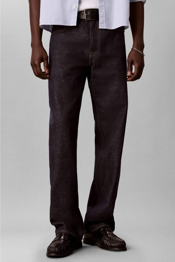 CALVIN KLEIN JEANS 90s straight leg jeans iconic indigo