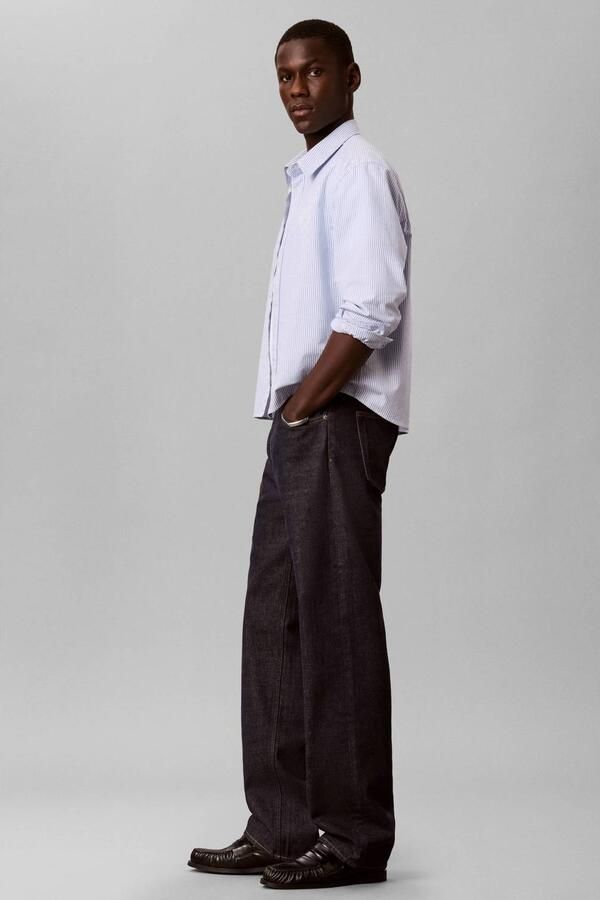 CALVIN KLEIN JEANS 90s straight leg jeans iconic indigo - Foto 3