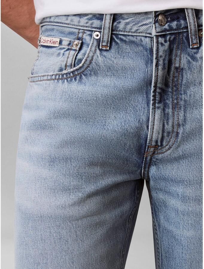 Calvin Klein Jeans straight fit jeans van puur katoen - Foto 2