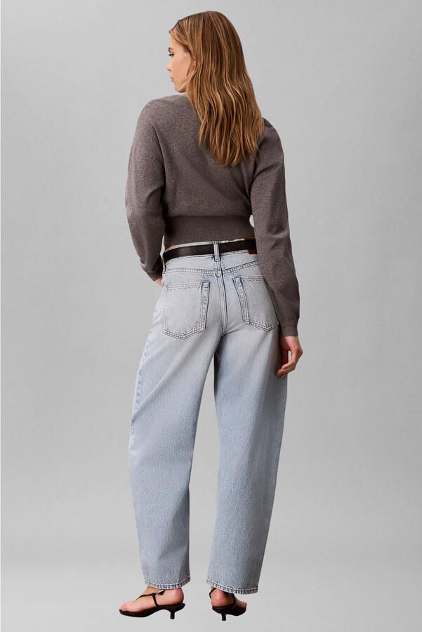 CALVIN KLEIN JEANS barrel jeans lichtblauw - Foto 3