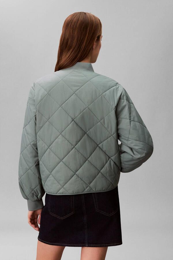 CALVIN KLEIN JEANS bomberjack mintgroen - Foto 3
