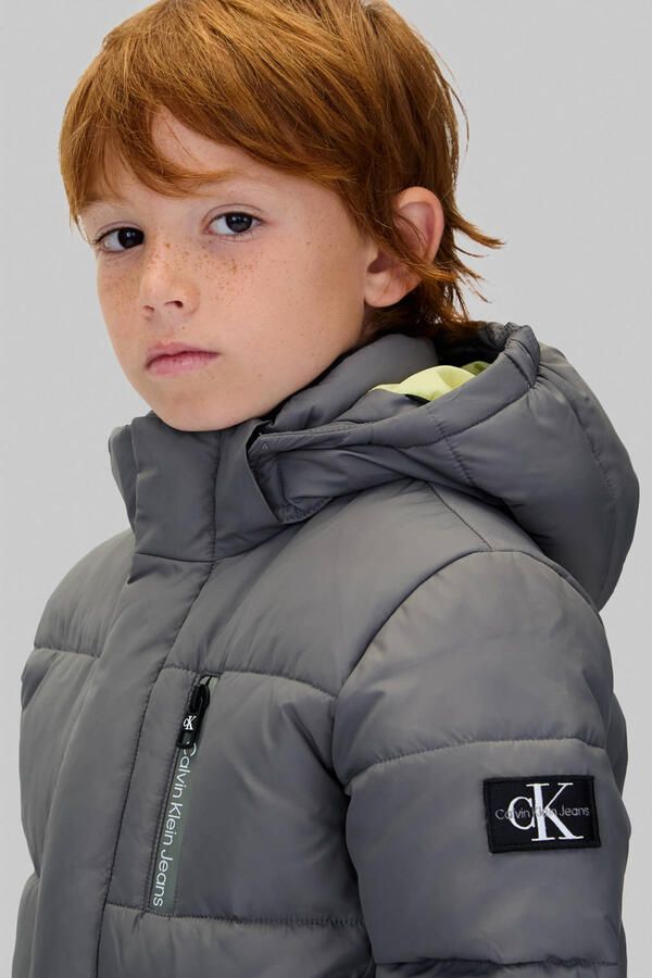 Calvin Klein Jeans Gewatteerd jack met capuchon - Foto 2