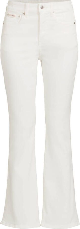 CALVIN KLEIN JEANS high waist flared jeans wit