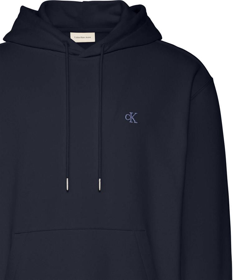 Calvin Klein Sweatshirt MONOGRAM HOODIE regular fit capuchon logoborduurwerk