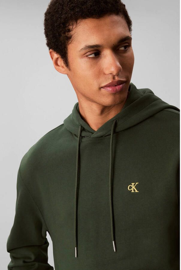 Calvin Klein Monologo Hoodie Heren - Foto 1
