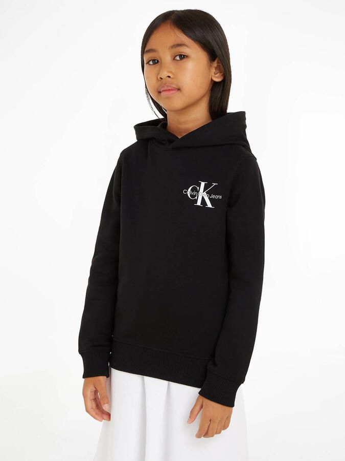 Calvin Klein Hoodie SMALL MONOGRAM HOODIE voor kinderen tot 16 jaar en met logo-opdruk