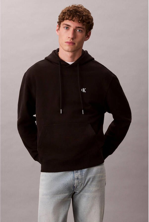 CALVIN KLEIN JEANS hoodie zwart - Foto 2