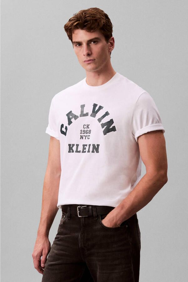 CALVIN KLEIN JEANS oversized T-shirt wit