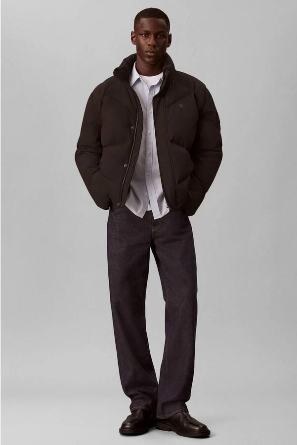 CALVIN KLEIN JEANS pufferjas zwart