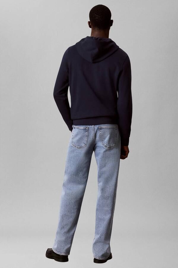 CALVIN KLEIN Heren Truien & Vesten Ls 350terry Micro Mnlg Hoodie Donkerblauw - Foto 7
