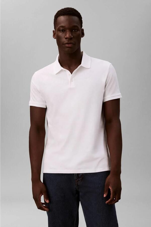 Calvin Klein Jeans Polo Shirt Korte Mouw SS CLASSIC MONOGRAM POLO LV04RD255G
