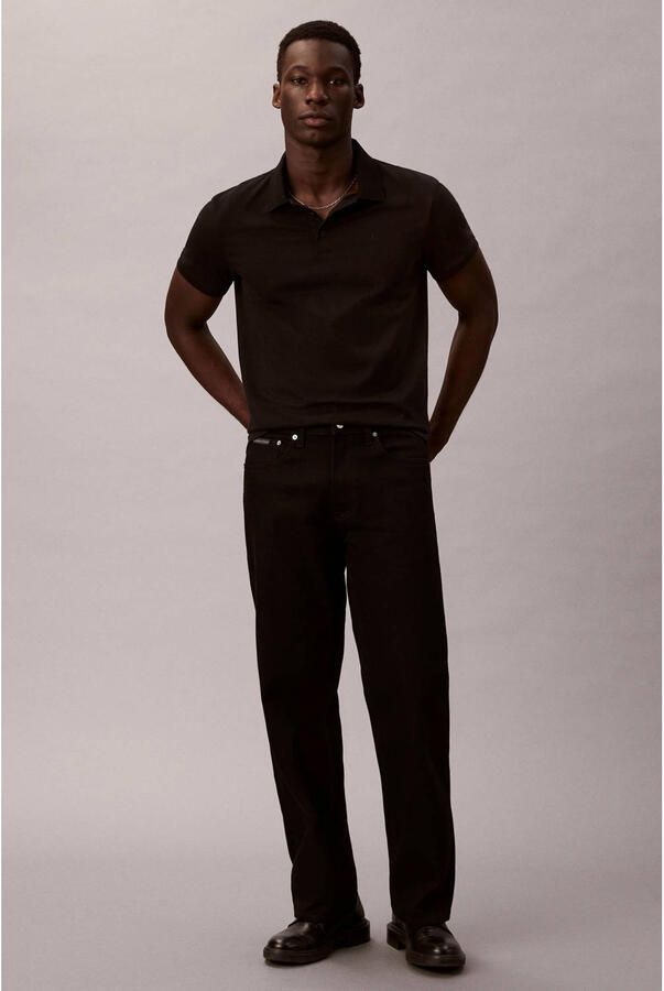 Calvin Klein Jeans Polo Shirt Korte Mouw SS CLASSIC MONOGRAM POLO LV04RD255G - Foto 3