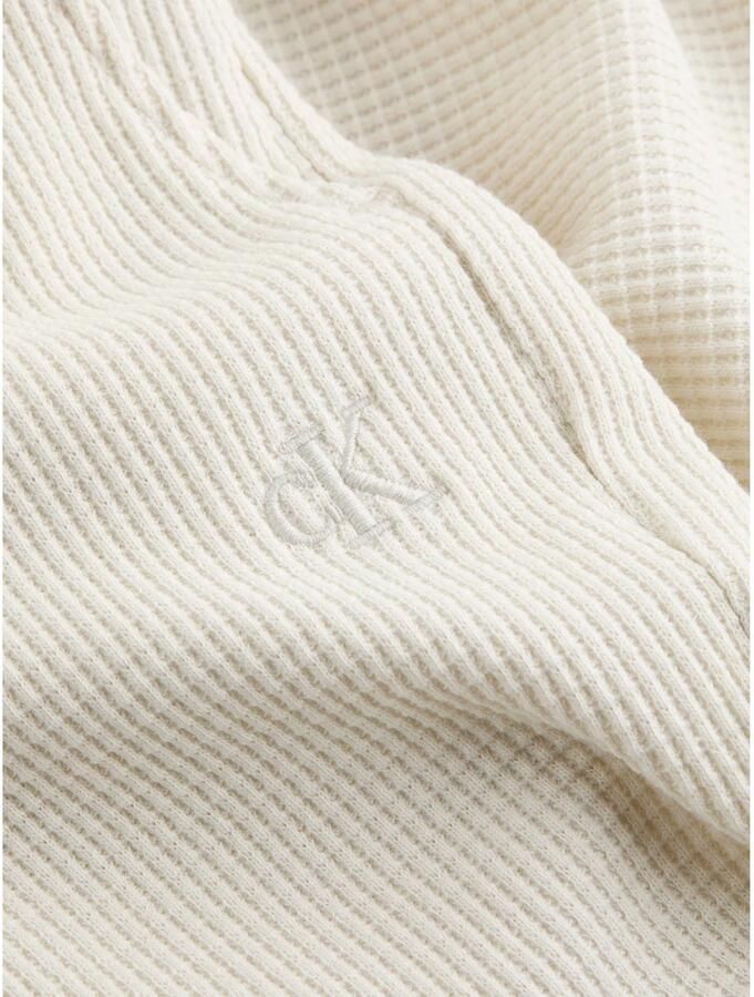 Calvin Klein Jeans Korte regular fit broek met structuurmotief - Foto 2