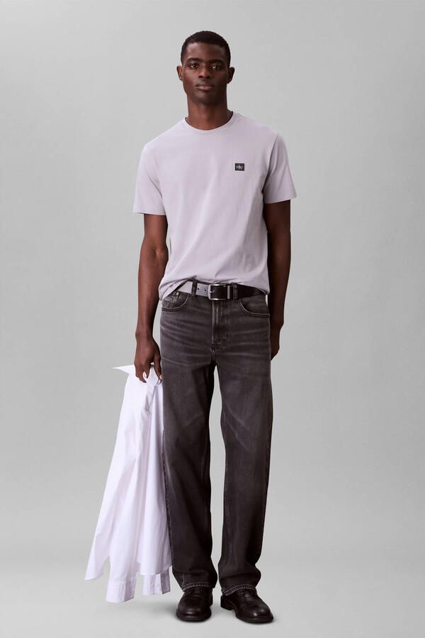 Calvin Klein Jeans T-shirt Korte Mouw SS BADGE 30S JERSEY CLASSIC TEE - Foto 2