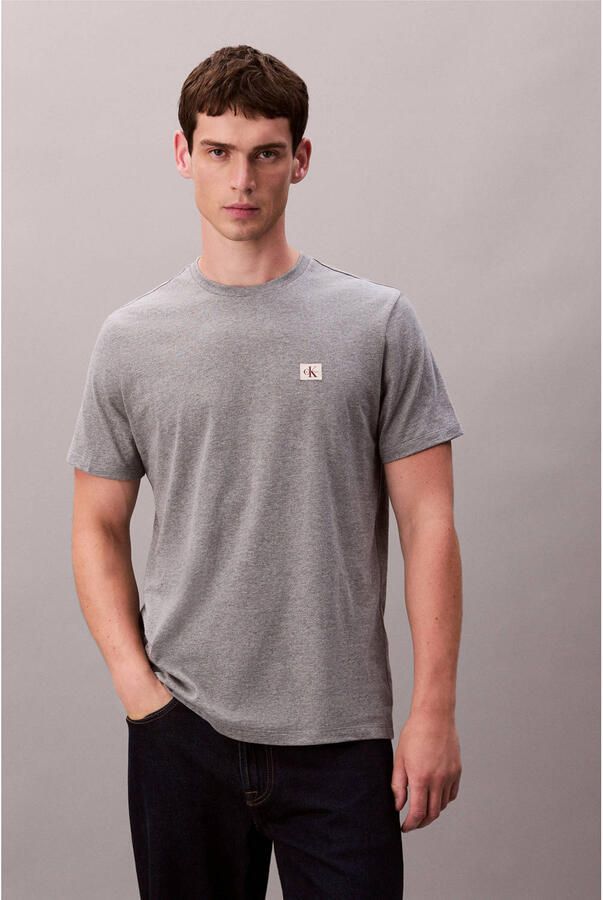 CALVIN KLEIN JEANS regular T-shirt grijs