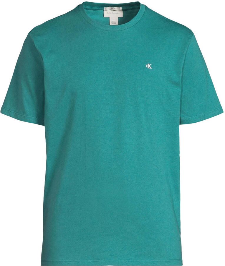 CALVIN KLEIN JEANS regular T-shirt groen