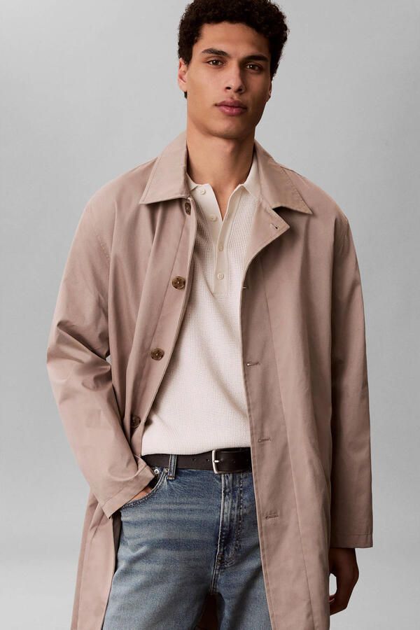 Calvin Klein Jeans Polo Shirt Korte Mouw Waffle - Foto 3