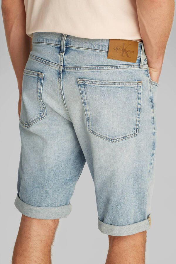 Calvin Klein Jeans Korte slim fit jeans in 5-pocketmodel - Foto 6