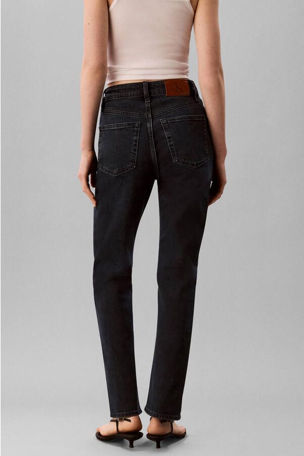 CALVIN KLEIN JEANS slim fit jeans donkerblauw - Foto 3