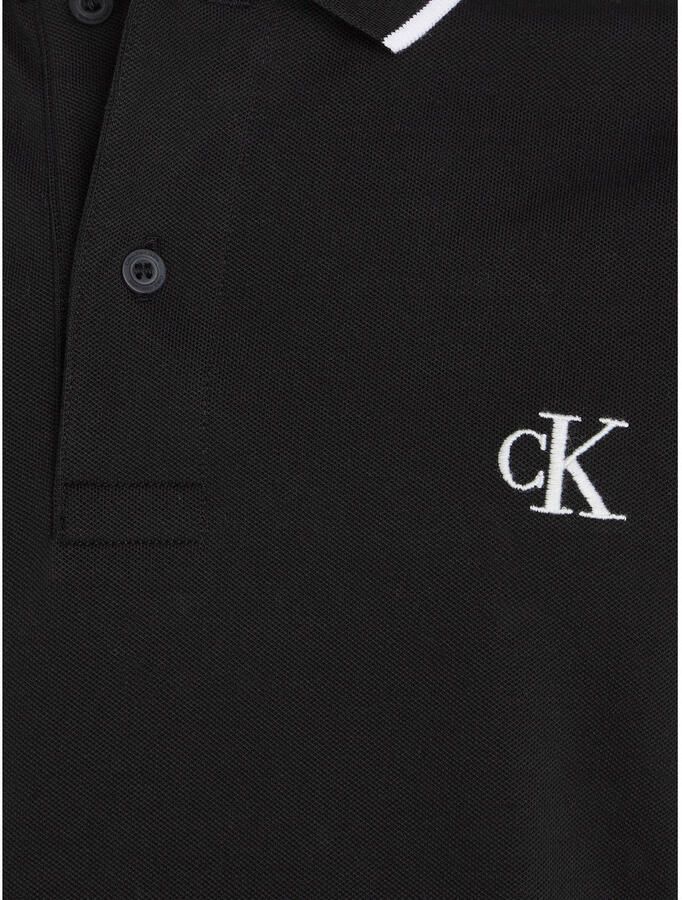 Calvin Klein Jeans Polo Shirt Korte Mouw TIPPING SLIM POLO - Foto 4