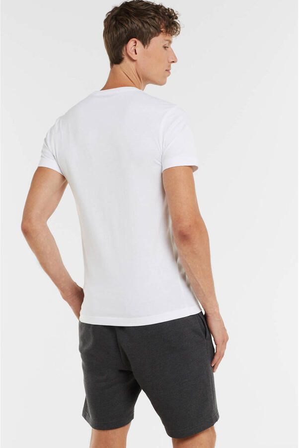 CALVIN KLEIN Heren Polo's & T-shirts Ck Essential Slim Te Wit - Foto 2